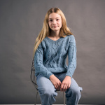 Strickset PULLOVER MINI CLARA mit Garn und Anleitung – Bild 5