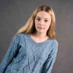 Strickset PULLOVER MINI CLARA mit Garn und Anleitung – Bild 4