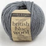 British Blue Wool 25g Mouse - Erika Knight
