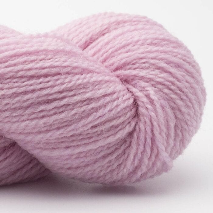 British Blue Wool FINGERING Pale Pink - Erika Knight