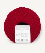 Sandnes Garn Cashmere in der Farbe 4237 Velvet Rose.
