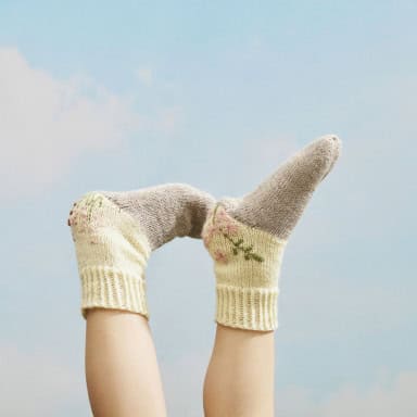 Novita Einzelanleitung Vilkkaat Socken
