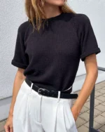 Strickset für Raglan-Kurzarmshirt "Freestyle" mit Garn (und Anleitung auf Ravelry) – Bild 4