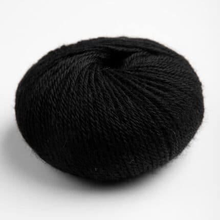 Black undyed