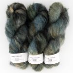 Fluffy Mohair Farbverlauf handgefärbt Since You Been Gone - Cowgirlblues