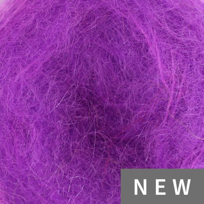 KidSilk solids handgefärbt African Violet - Cowgirl Blues
