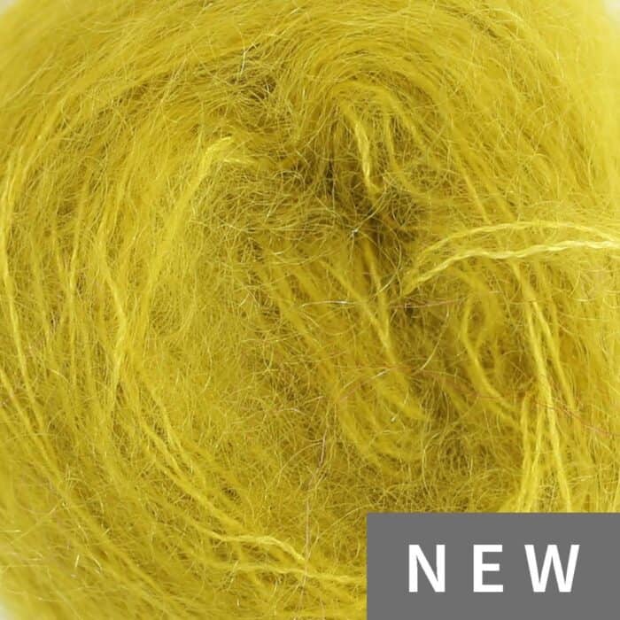 KidSilk solids handgefärbt Karoo gold - Cowgirl Blues