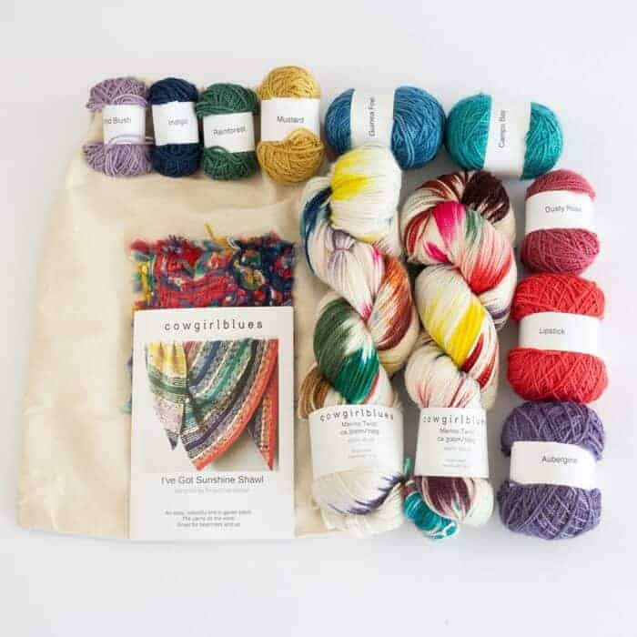 Strickset für Schaltuch "I've Got Sunshine" – Bild 4