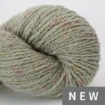 BC Garn Loch Lomond GOTS in hellem Grün, nachhaltiges Garn für Stricken und Häkeln.