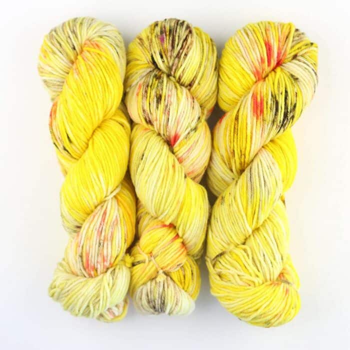 Merino DK Farbverlauf handgefärbt Big Yellow Taxi - Cowgirl Blues