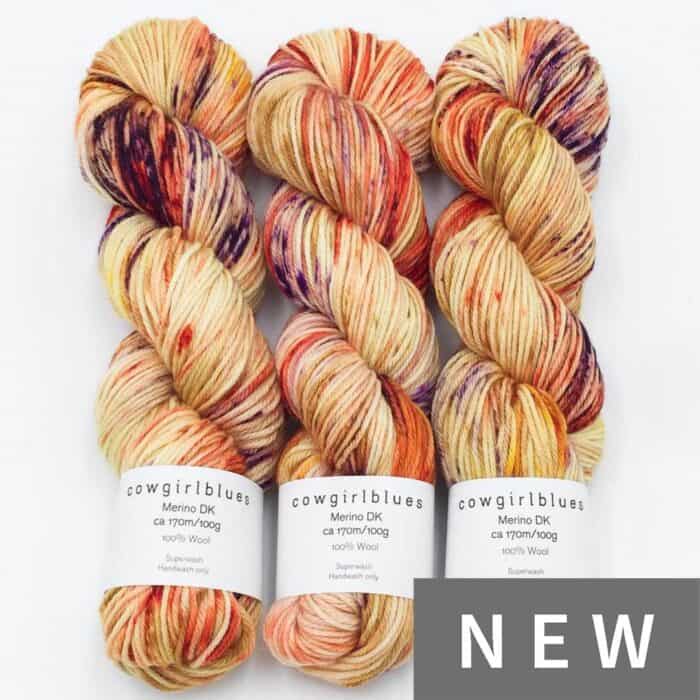 Merino DK Farbverlauf handgefärbt Natural Woman - Cowgirl Blues