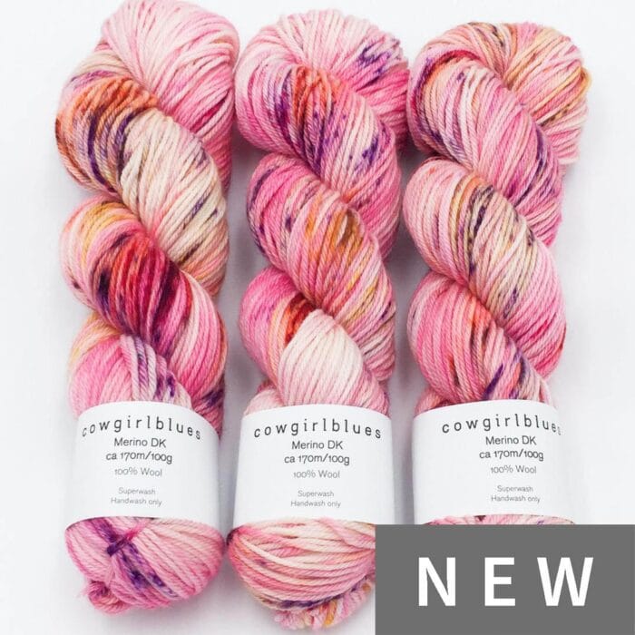 Merino DK Farbverlauf handgefärbt Respect - Cowgirl Blues