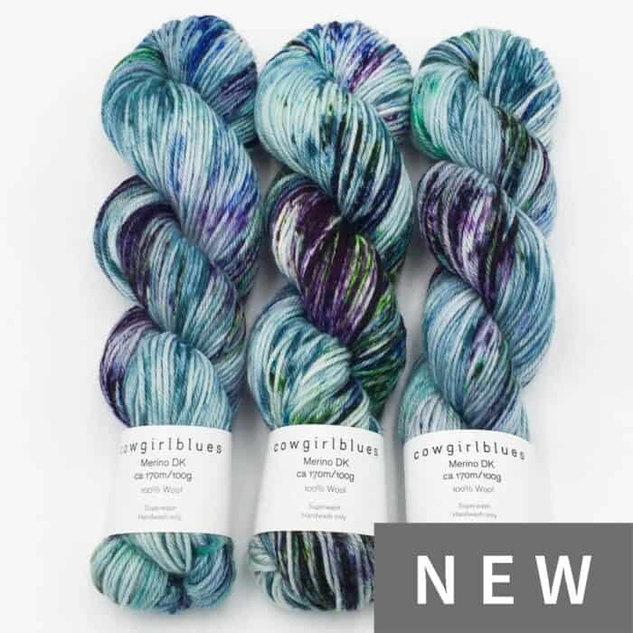 Merino DK Farbverlauf handgefärbt Say a little prayer - Cowgirl Blues