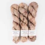 Merino Linen Farbverlauf handgefärbt Memory - Cowgirl Blues