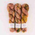 Merino Linen Farbverlauf handgefärbt Someone like You - Cowgirl Blues