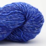 Merino Linen solid handgefärbt Cobalt - Cowgirl Blues