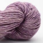 Merino Linen solid handgefärbt Orchid Blush - Cowgirl Blues