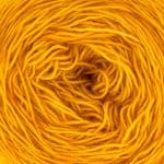 Merino SINGLE LACE solids handgefärbt Saffron - Cowgirlblues