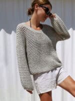Strickset für Pullover "Mesh" mit Garn (und Anleitung auf Ravelry) – Bild 6