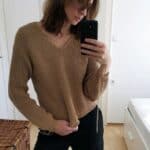 Strickset für Pullover „NEVER ENDING STORY Sweater“ mit Garn und Anleitung – Bild 6