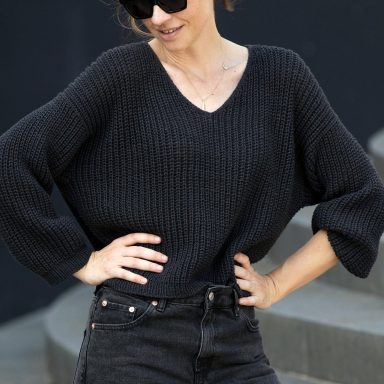 Sandnes Garn Pullover aus Wolle, perfekt für das Stricken des 'NEVER ENDING STORY Sweater'.