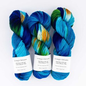 NSW Merino DK Farbverlauf 100g Fast Cars