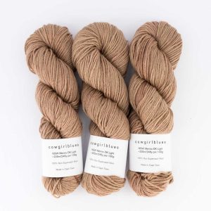 NSW Merino DK solid 50g Camel