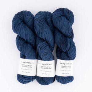 NSW Merino DK solid 50g Indigo