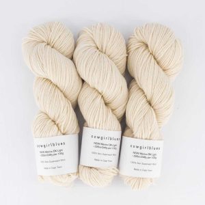NSW Merino DK solid 50g Natural