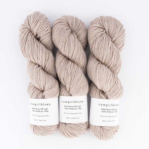 NSW Merino DK solid 50g Sable