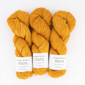 NSW Merino DK solid 50g Saffron