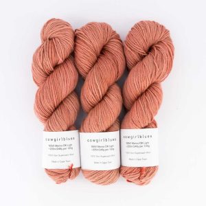 NSW Merino DK solid 50g Terracotta