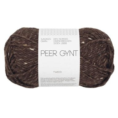 col. 3085 dark brown tweed