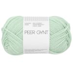 Sandnes Garn Peer Gynt in Mintgrün, ideal zum Stricken und Häkeln.