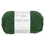 Sandnes Garn Peer Gynt Garn in Forest Green Tweed, ideal zum Stricken und Häkeln.