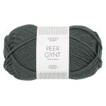 Sandnes Garn Peer Gynt Garn in urban chic Farbe, perfekt für Stricken und Häkeln.