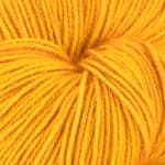 Proper Sock MINIS solids 20g handgefärbt Saffron - Cowgirlblues
