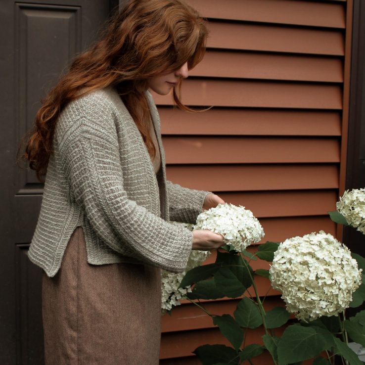 Anleitung ROSEMARY CARDIGAN Strickset für ROSEMARY CARDIGAN mit Garn und Anleitung – Bild 1