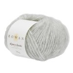 Rowan Alpaca Classic – col. 101 feather grey melange