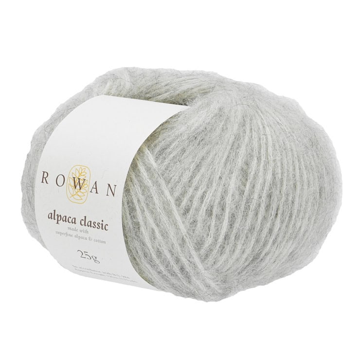 Rowan Alpaca Classic – col. 101 feather grey melange Rowan Alpaca Classic – col. 101 feather grey melange
