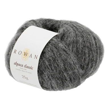 Rowan Alpaca Classic – col. 102 charcoal melange