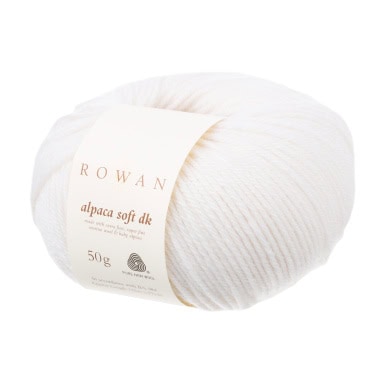 Rowan Alpaca Soft DK – col. 201 white