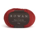 Rowan Alpaca Soft DK – col. 229 vermillion
