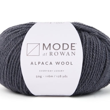 Rowan Alpaca Wool – col. 010 carbon