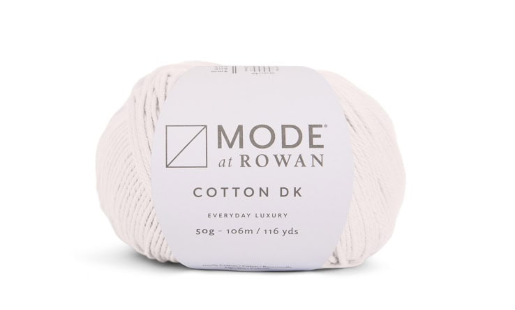 Rowan Cotton DK – col. 010 pearl Rowan Cotton DK – col. 010 pearl