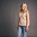 Strickset SOMMERWESTE ANKER mit Garn und Anleitung – Bild 7