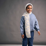 Strickset MÜTZE UND SCHAL MINI APOLLO mit Garn und Anleitung – Bild 3