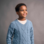 Strickset PULLOVER MINI CLARA mit Garn und Anleitung – Bild 3
