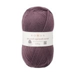 Rowan Pure Wool Worsted – col. 190 raisin