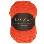 Rowan Pure Wool Worsted – col. 201 tiger